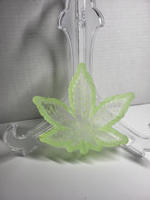 Load image into Gallery viewer, Cannibus Shaped Glow in the Dark Ashtray