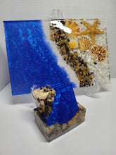 Load image into Gallery viewer, &quot;Oceanic Treasures&quot; Tray and Coaster Set
