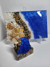 Load image into Gallery viewer, &quot;Oceanic Treasures&quot; Tray and Coaster Set
